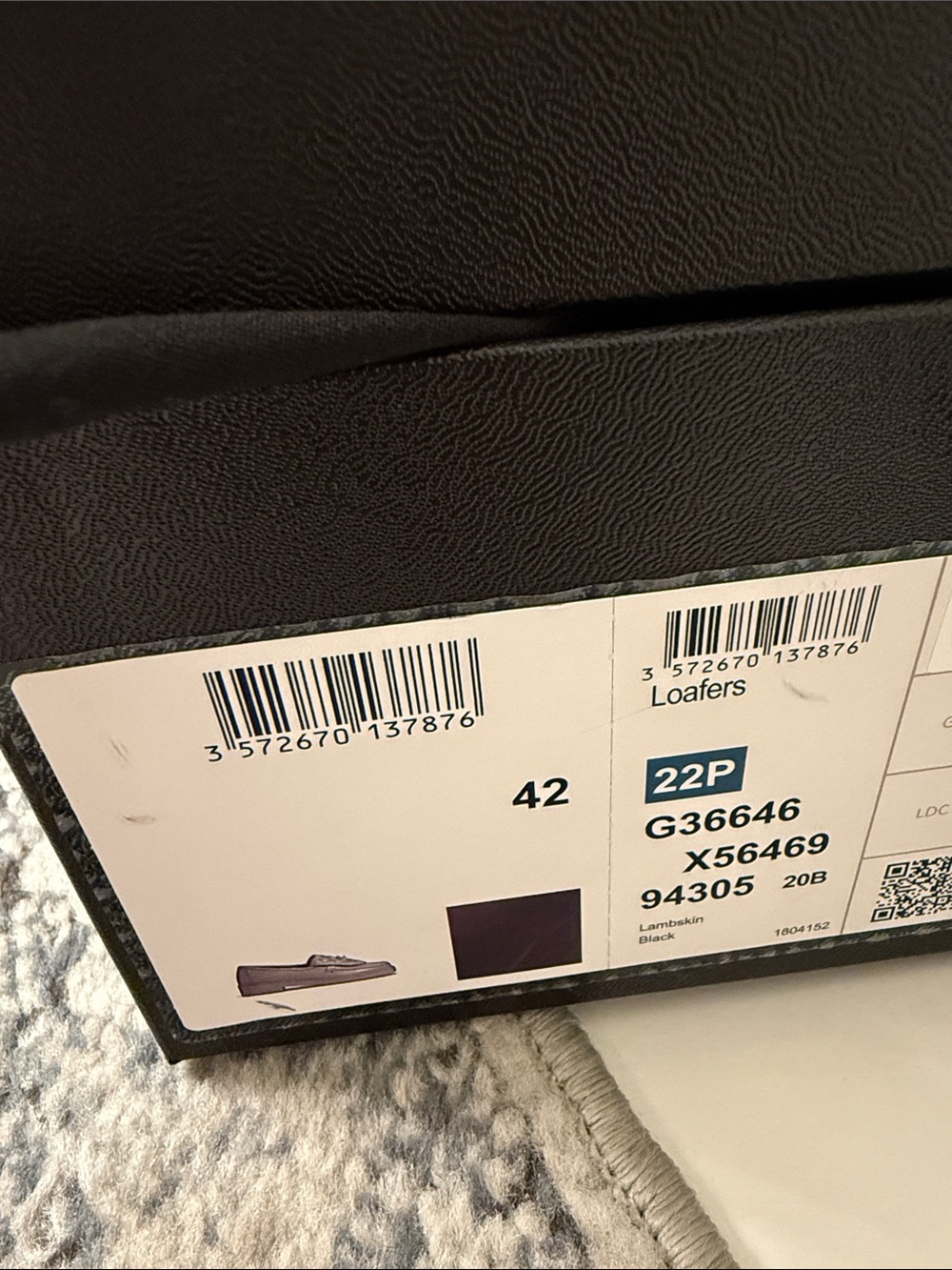 CHANEL Black Quilted Leather Slip-On Loafers with Gold CC Emblem - Authentic - Picture 6 of 6